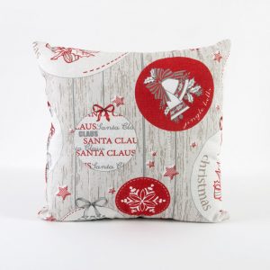 Декоративная подушка Аура Santa (рогожка)