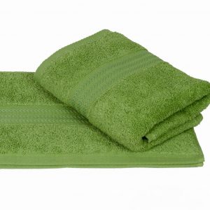 ПОЛОТЕНЦА (1 штука) Олива 70х140 см Cotton Linne 25