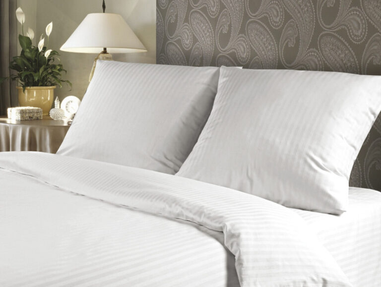 Простынь белая 220х235 см Cotton Linne 42