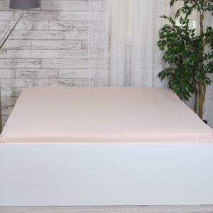 Простынь на резинке Mona 0390 (крем)