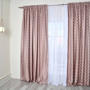 Штора Брусника беатрис 200*270 см. — 1 шт.