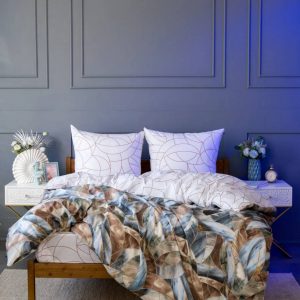 Постельное бельё на резинке Aura textile 350